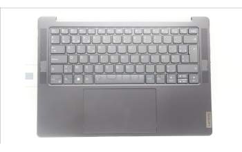 Lenovo 5CB1L50240 C-Abdeckung mit Tastatur, Belgisch, sturmgrau, GB