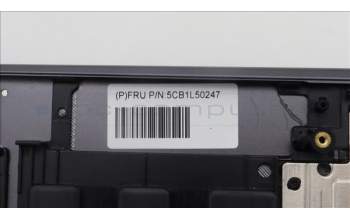 Lenovo 5CB1L50247 C-Abdeckung mit Tastatur, Tschechisch/Slowakisch, sturmgrau, GB