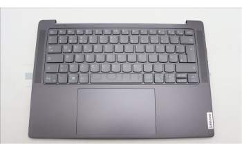 Lenovo 5CB1L50259 C-Abdeckung mit Tastatur, Deutsch, sturmgrau, Puresight-Logo