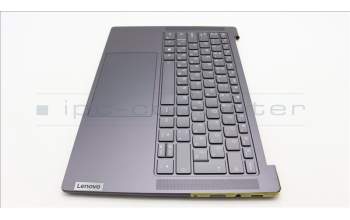 Lenovo 5CB1L50266 C-Abdeckung mit Tastatur, Ungarisch, Sturmgrau
