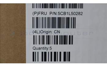 Lenovo 5CB1L50282 C-Abdeckung mit Tastatur, Russisch, Sturmgrau