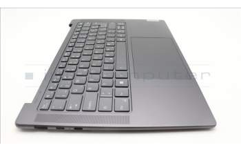 Lenovo 5CB1L50285 C-Abdeckung mit Tastatur, Slowenisch, sturmgrau, Puresight-Logo