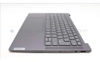 Lenovo 5CB1L50287 C-Abdeckung mit Tastatur, Spanisch, sturmgrau, Puresight-Logo