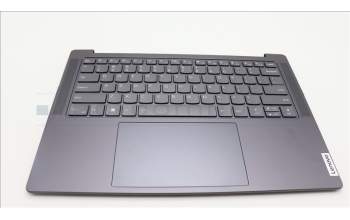 Lenovo 5CB1L50300 C-Abdeckung mit Tastatur, USA – Englisch, Schiefergrau