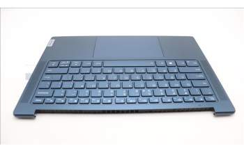 Lenovo 5CB1L50315 C-Abdeckung mit Tastatur, Englisch (US, Euro), Aquamarinblau, Puresight-Logo