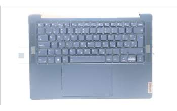 Lenovo 5CB1L50348 C-Abdeckung mit Tastatur, Slowenisch, Aquamarinblau, Ohne Puresight-Logo