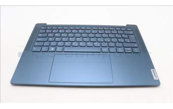 Lenovo 5CB1L50348 C-Abdeckung mit Tastatur, Slowenisch, Aquamarinblau, Ohne Puresight-Logo