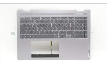 Lenovo 5CB1L50420 C-Abdeckung mit Tastatur, Schweiz, Arktisgrau, Ohne_Fingerabdruckscanner