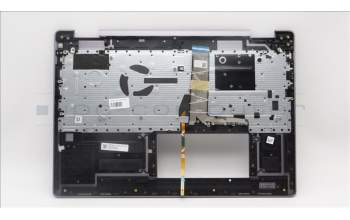 Lenovo 5CB1L50430 C-Abdeckung mit Tastatur, Belgisch, arktisgrau, Ohne Fingerabdruck, GB
