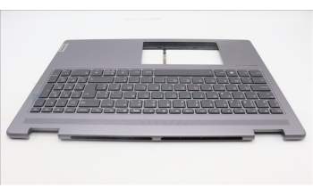 Lenovo 5CB1L50430 C-Abdeckung mit Tastatur, Belgisch, arktisgrau, Ohne Fingerabdruck, GB