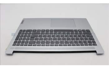 Lenovo 5CB1L50474 C-Abdeckung mit Tastatur, Englisch (US, Euro), Wolkengrau, Hintergrundbeleuchtung, Ohne_Fingerabdruckscanner