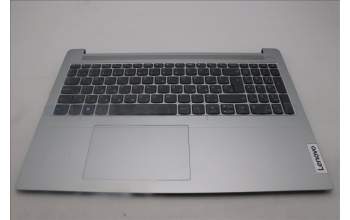 Lenovo 5CB1L50494 C-Abdeckung mit Tastatur, Ungarisch, Wolkengrau, Hintergrundbeleuchtung, Ohne_Fingerabdruckscanner