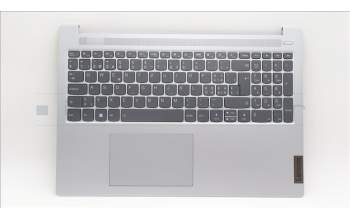 Lenovo 5CB1L50498 C-Abdeckung mit Tastatur, Schweiz, Wolkengrau, Hintergrundbeleuchtung, Ohne_Fingerabdruckscanner