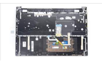 Lenovo 5CB1L50498 C-Abdeckung mit Tastatur, Schweiz, Wolkengrau, Hintergrundbeleuchtung, Ohne_Fingerabdruckscanner