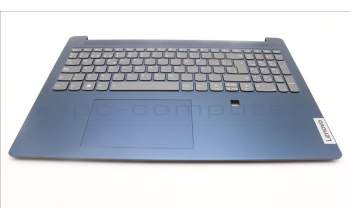 Lenovo 5CB1L50517 C-Abdeckung mit Tastatur, Spanisch, tiefblau, Hintergrundbeleuchtung, Fingerabdruckleser