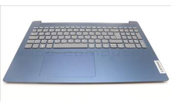 Lenovo 5CB1L50547 C-Abdeckung mit Tastatur, Englisch (GB), Tiefblau, Hintergrundbeleuchtung, Ohne_Fingerabdruckscanner
