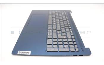 Lenovo 5CB1L50549 C-Abdeckung mit Tastatur, Spanisch, Tiefblau, Hintergrundbeleuchtung, Ohne_Fingerabdruckscanner