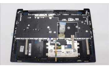 Lenovo 5CB1L50564 C-Abdeckung mit Tastatur, Tschechisch/Slowakisch, tiefblau, Hintergrundbeleuchtung, ohne Fingerabdruck, GB
