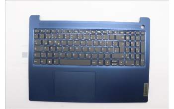 Lenovo 5CB1L52247 C-Abdeckung mit Tastatur, Deutsch, tiefblau, Ohne_Hintergrundbeleuchtung, Fingerabdruck