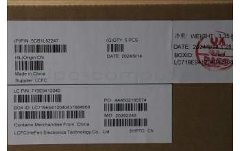 Lenovo 5CB1L52247 C-Abdeckung mit Tastatur, Deutsch, tiefblau, Ohne_Hintergrundbeleuchtung, Fingerabdruck