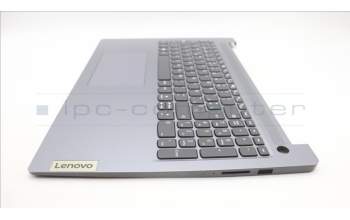 Lenovo 5CB1L52289 C-Cover with keyboard,Spanish,Arctic Grey,Non_Backlight,FingerPrint