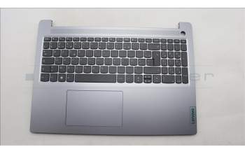 Lenovo 5CB1L52307 C-Abdeckung mit Tastatur, Französisch, arktisgrau, Ohne_Hintergrundbeleuchtung, Fingerabdruckleser