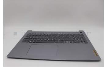 Lenovo 5CB1L52331 C-Abdeckung mit Tastatur, Englisch (US, Euro), arktisgrau, Ohne_Hintergrundbeleuchtung, Fingerabdruckleser