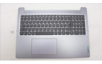 Lenovo 5CB1L53347 C-Abdeckung mit Tastatur, Spanisch, arktisgrau, Ohne_Hintergrundbeleuchtung, Ohne_Fingerabdruckscanner