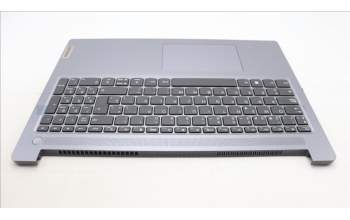 Lenovo 5CB1L53347 C-Abdeckung mit Tastatur, Spanisch, arktisgrau, Ohne_Hintergrundbeleuchtung, Ohne_Fingerabdruckscanner