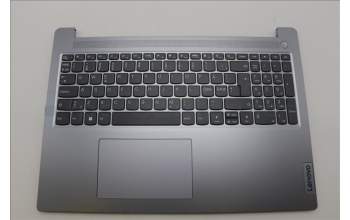 Lenovo 5CB1L53363 C-Abdeckung mit Tastatur, Skandinavien, arktisgrau, Ohne_Hintergrundbeleuchtung, Ohne_Fingerabdruckscanner