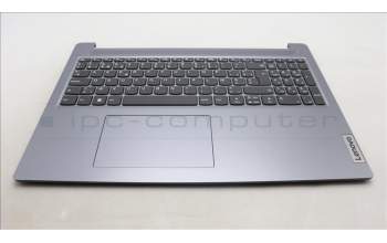 Lenovo 5CB1L53364 C-Abdeckung mit Tastatur, Belgisch, arktisgrau, Ohne Hintergrundbeleuchtung, Ohne Fingerabdruck, GB
