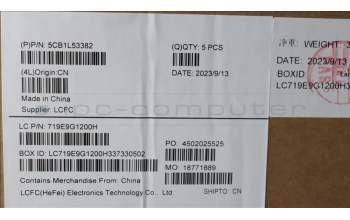 Lenovo 5CB1L53382 C-Abdeckung mit Tastatur, Englisch (US, Euro), RGB-Hintergrundbel