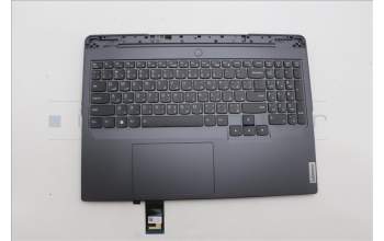 Lenovo 5CB1L54607 C-Abdeckung mit Tastatur, Arabisch, Onyx-Grau, RGB-Hintergrundbel., US