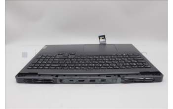 Lenovo 5CB1L54607 C-Abdeckung mit Tastatur, Arabisch, Onyx-Grau, RGB-Hintergrundbel., US