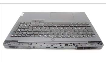 Lenovo 5CB1L54623 C-Abdeckung mit Tastatur, Englisch (GB), Onyxgrau, RGB-Hintergrundbel