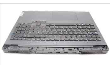 Lenovo 5CB1L54627 C-Cover with keyboard, German, Onyx Grey, RGB Backlight, UK