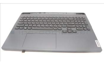 Lenovo 5CB1L54639 C-Abdeckung mit Tastatur, Russisch, Onyxgrau, RGB-Hintergrundbel.