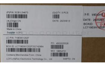 Lenovo 5CB1L54673 COVER Upper Case ASM_SPA L82WM OG WH