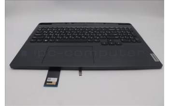 Lenovo 5CB1L54678 C-Cover with keyboard,Ukraine,Onyx Grey,White Backlight