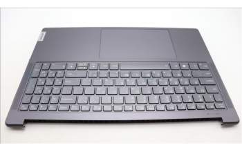 Lenovo 5CB1L55121 C-Abdeckung mit Tastatur, Griechisch, sturmgrau