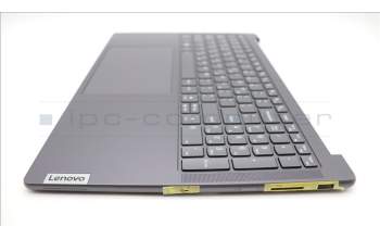 Lenovo 5CB1L55121 C-Abdeckung mit Tastatur, Griechisch, sturmgrau