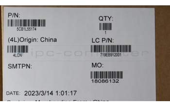 Lenovo 5CB1L55174 Lower Case L83BY STGY