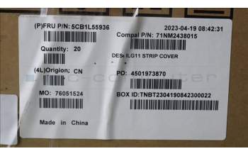 Lenovo 5CB1L55936 COVER Strip Cover C 82XW