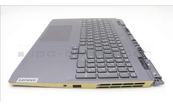 Lenovo 5CB1L55977 C-Abdeckung mit Tastatur, Hebräisch, RGB-Hintergrundbeleuchtung