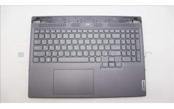 Lenovo 5CB1L56016 C-Abdeckung mit Tastatur, Arabisch, sturmgrau, Hintergrundbeleuchtung, US
