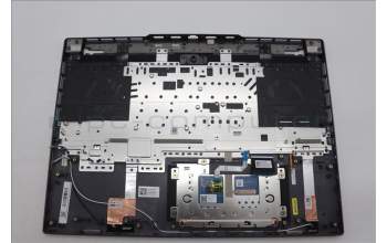 Lenovo 5CB1L56032 C-Abdeckung mit Tastatur, Belgisch, sturmgrau, Hintergrundbeleuchtung, GB