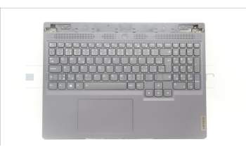 Lenovo 5CB1L56037 C-Abdeckung mit Tastatur, Tschechisch/Slowakisch, sturmgrau, Hintergrundbeleuchtung, GB