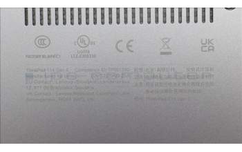 Lenovo 5CB1L57500 FRU KT4D0_D_COVER_UMA_WW_ASSY_GR