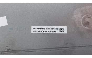 Lenovo 5CB1L57529 FRU ROCT_DCOVER_UMA_WL_ASSY_BK