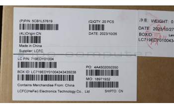 Lenovo 5CB1L57619 FRU COVER KT4D1_B_COVER